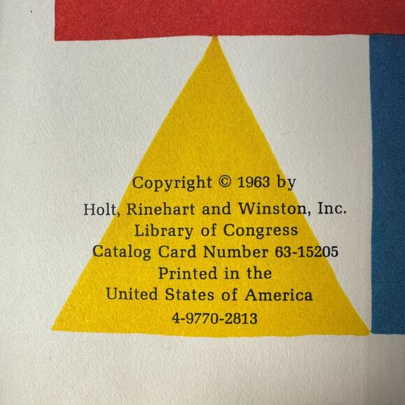 ROUND IS A PANCAKE Joan Sullivan 1963 School Book Shapes Ages 3-7 Illustrated HC - Picture 8 of 8